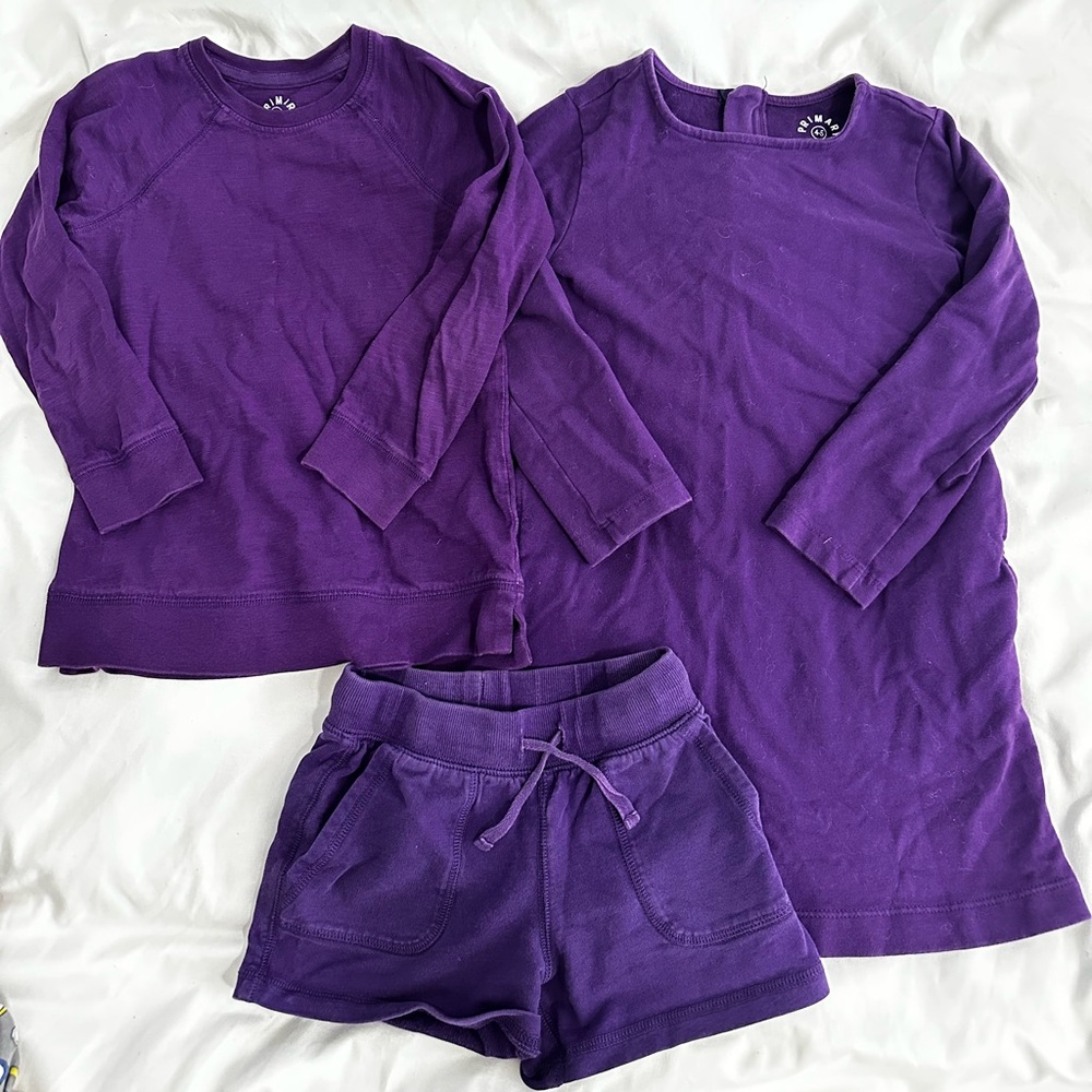 Primary Rich Purple Clothing Collection